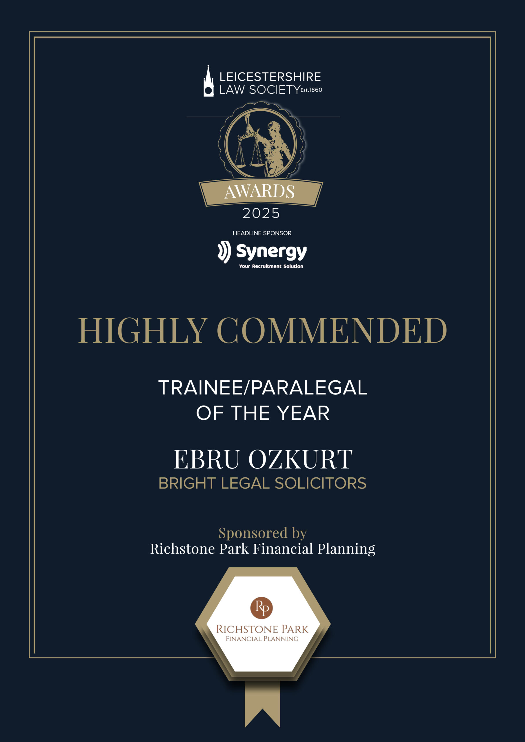 LLS Awards 25 HC Paralegal